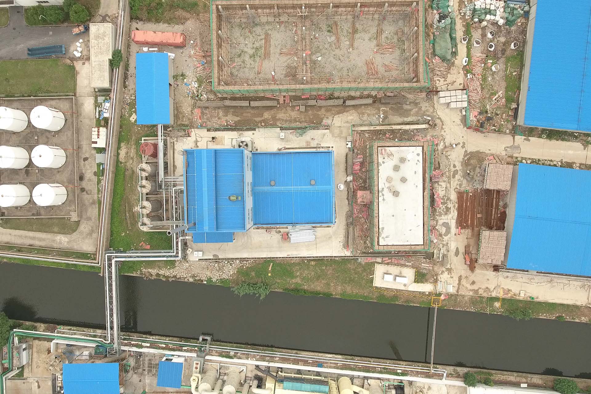 Suzhou Tianma Specialty Chemicals Co plant ecologia informatica aerial view